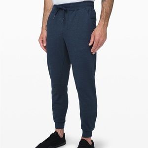 City sweat joggers size Small. Heathered true navy color.